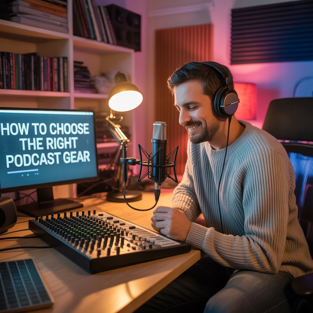 How to Choose the Right Podcast Gear for You