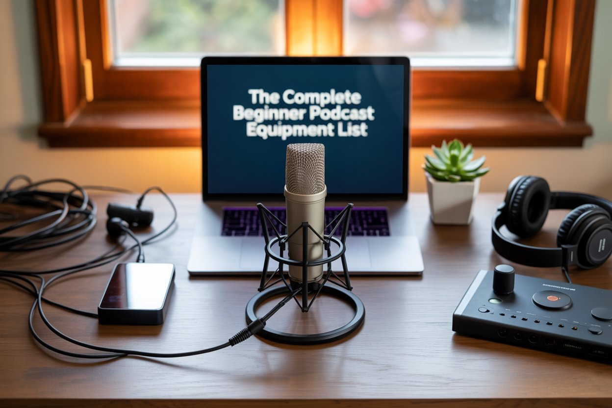 The Complete Beginner Podcast Equipment List
