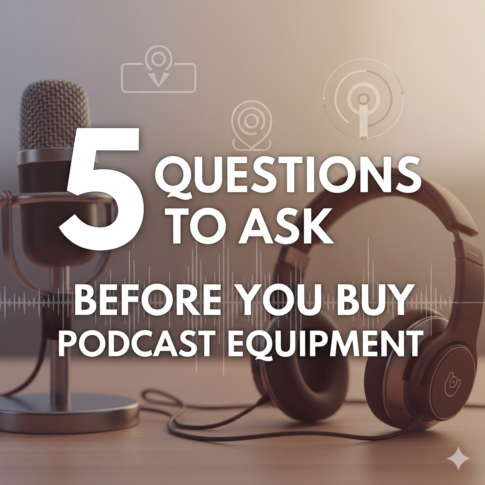Questions to Ask Before You Buy Podcast Equipment