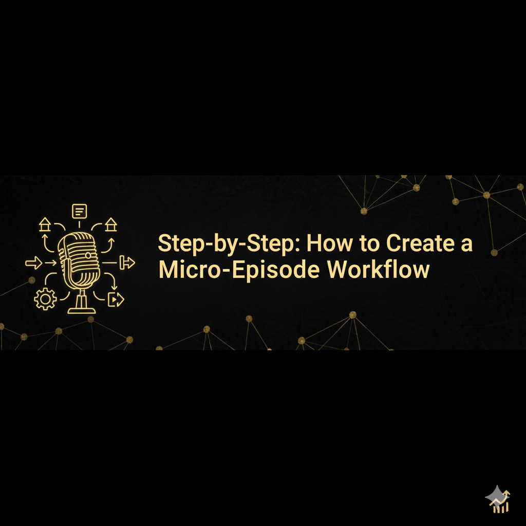 Step-by-Step How to Create a Micro-Episode Workflow