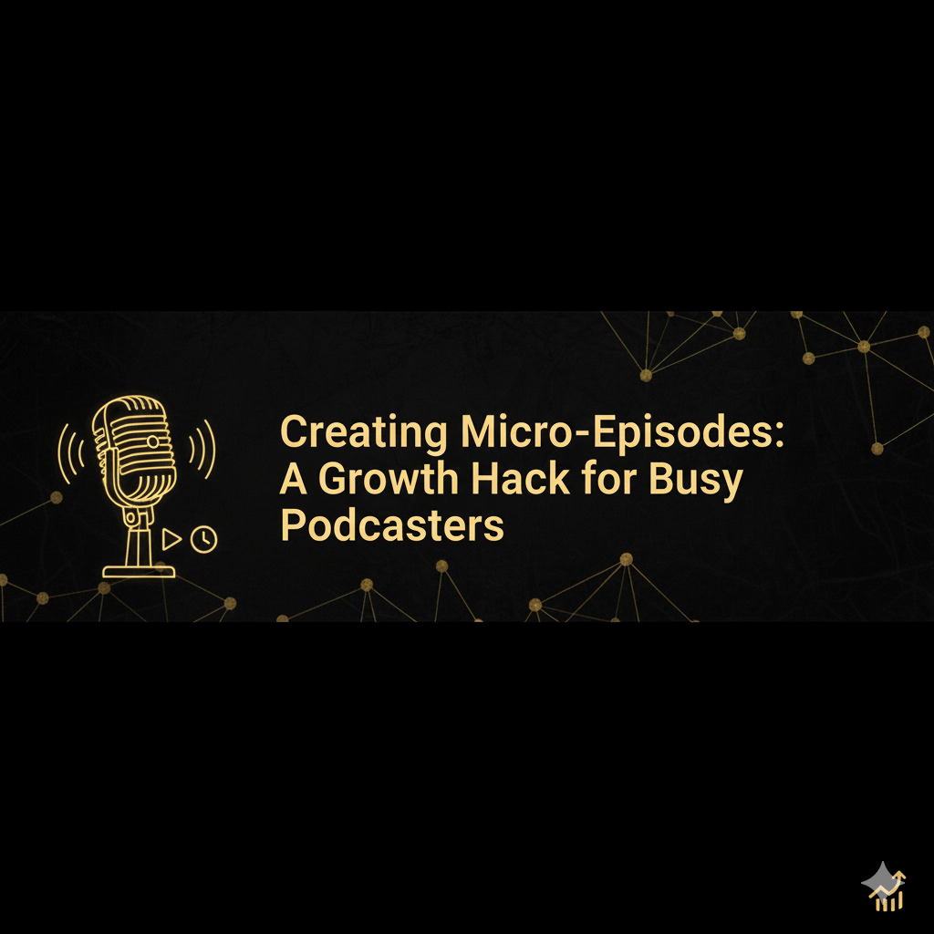 Title: Creating Micro-Episodes: A Growth Hack for Busy Podcasters