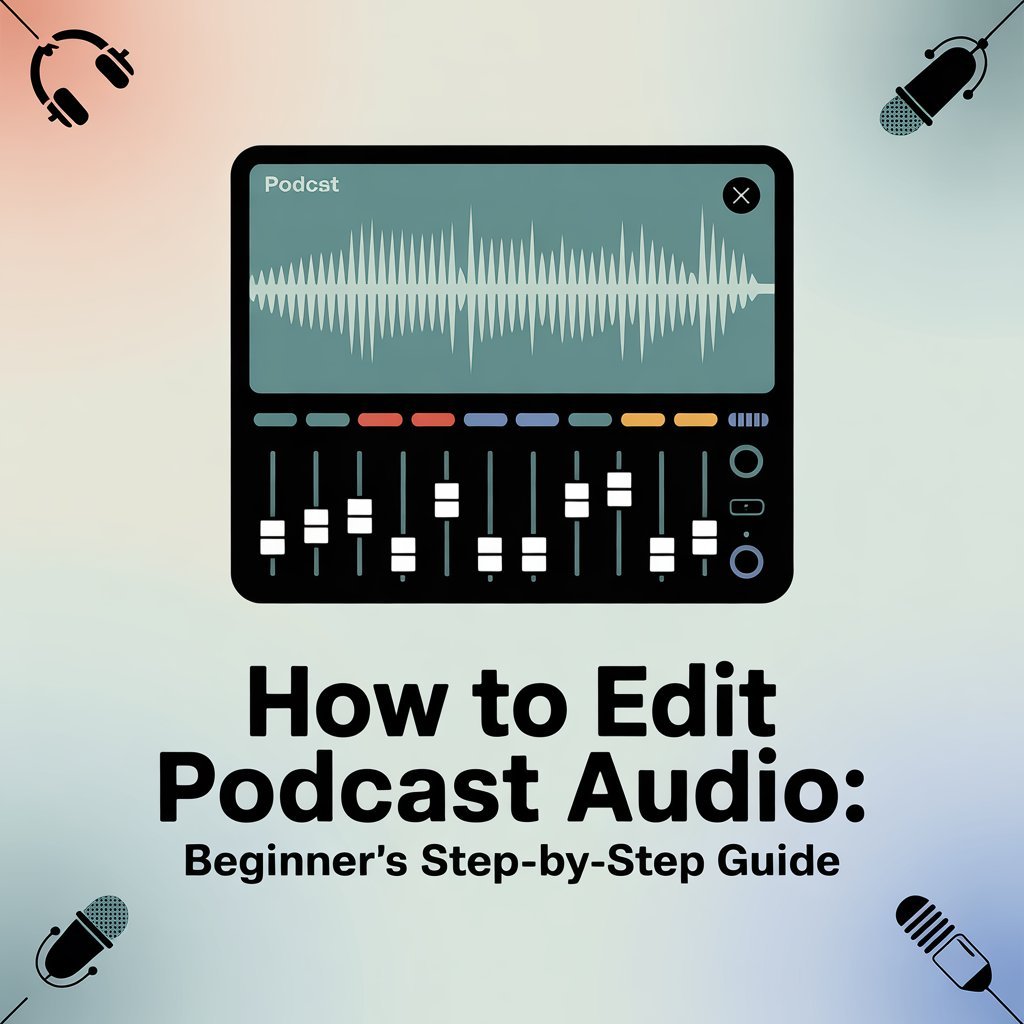 image for How to Edit Podcast Audio Beginner’s Step-by-Step Guide