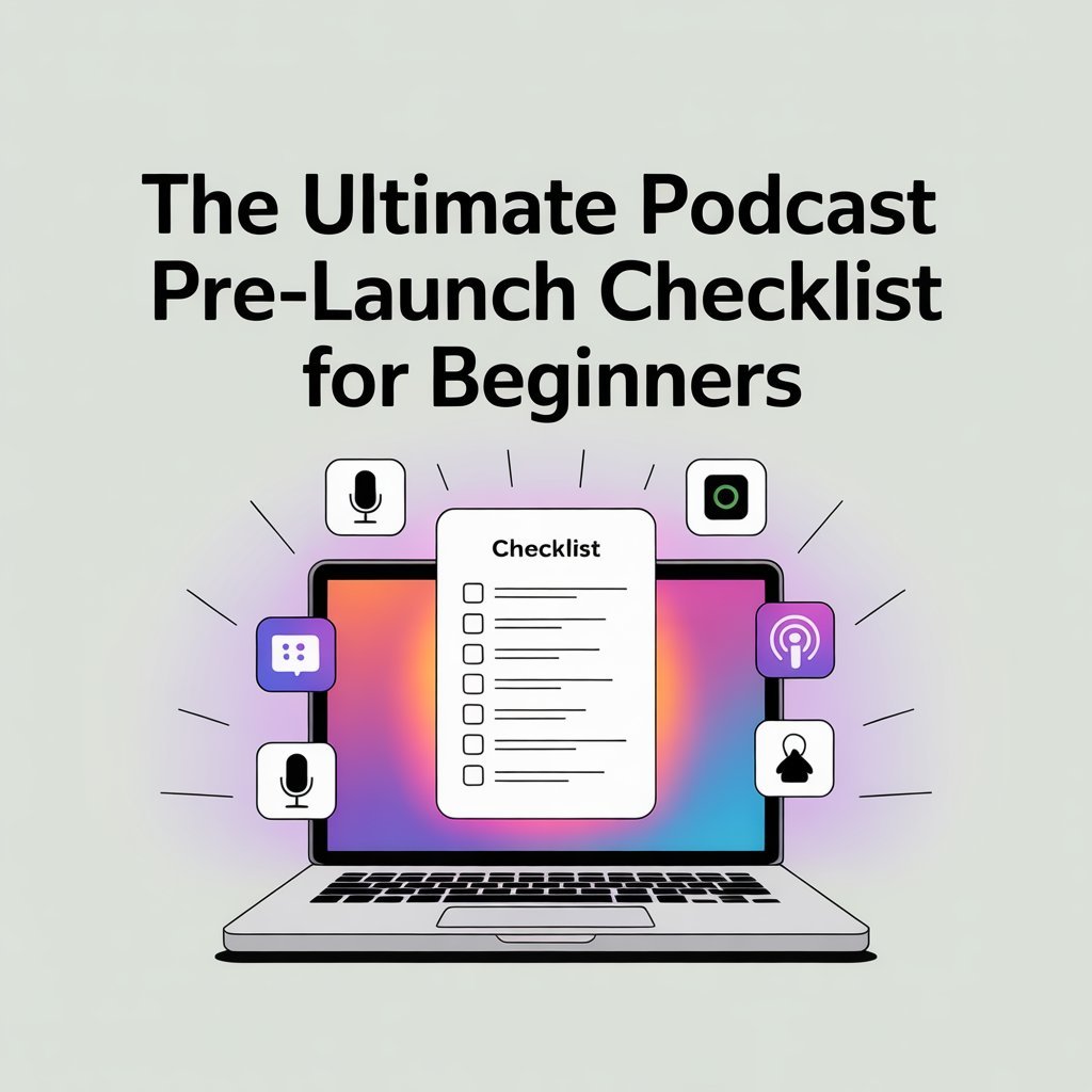 Podcast Pre-Launch Checklist for Beginners