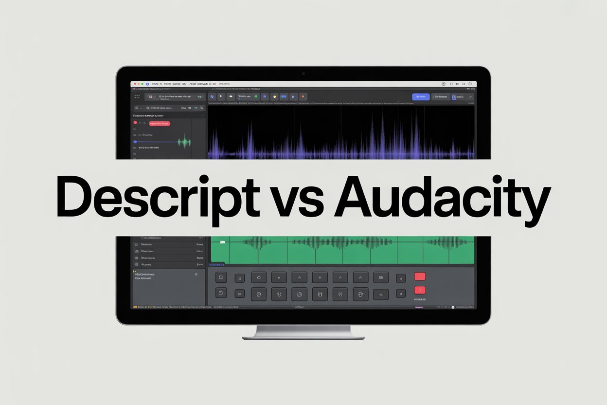 Descript vs Audacity