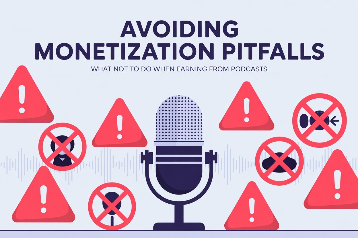 Avoiding Monetization Pitfalls What Not to Do When Earning From Podcasts