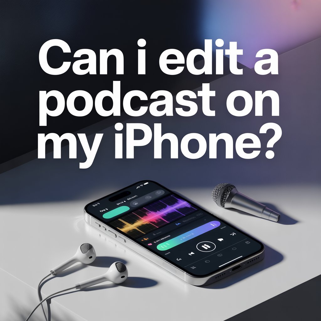 Can I Edit a Podcast on My iPhone