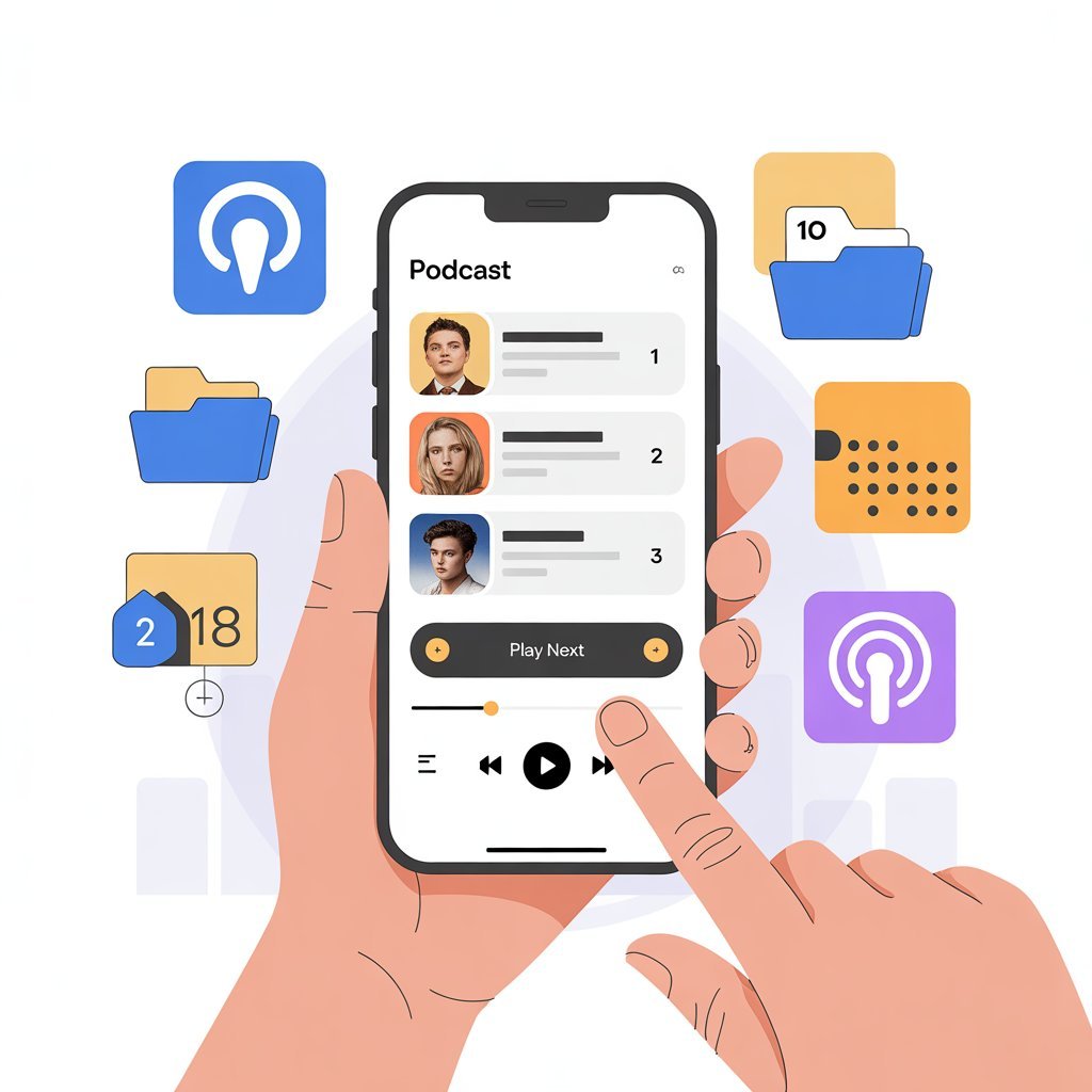 How to Get Podcasts to Play in Order