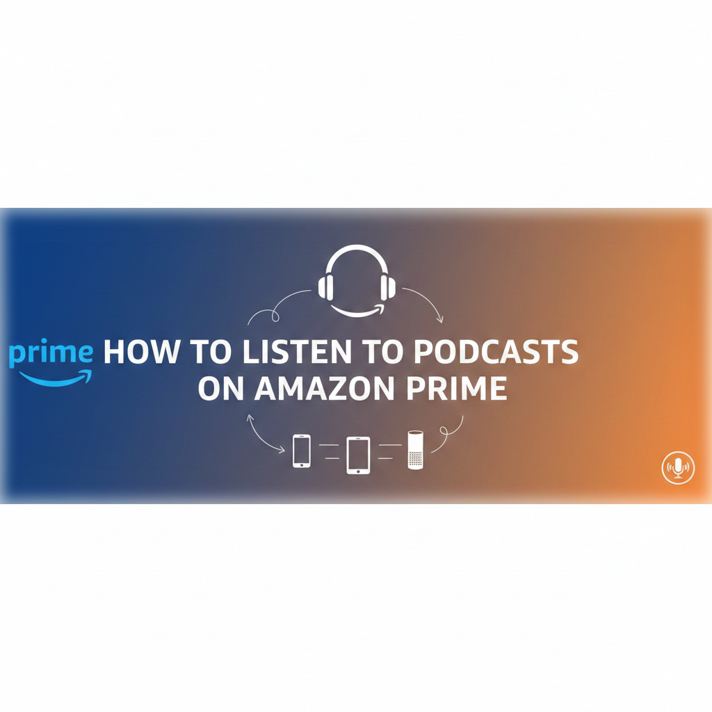 How to Listen to Podcasts on Amazon Prime