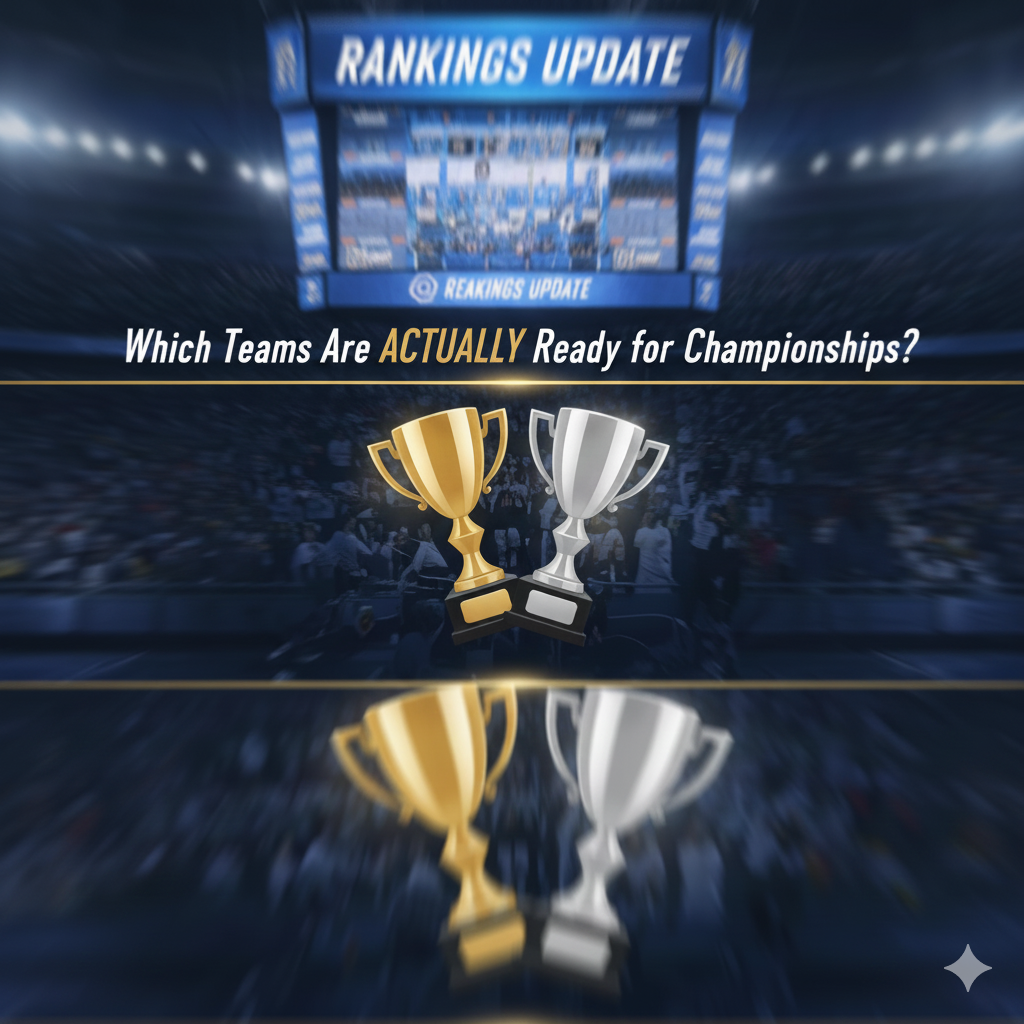 Rankings UPDATE Which Teams Are ACTUALLY Ready for Championships
