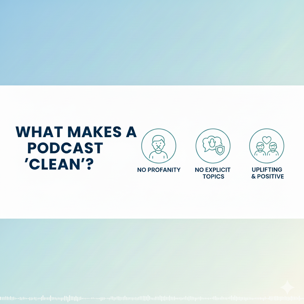 What Makes a Podcast Clean